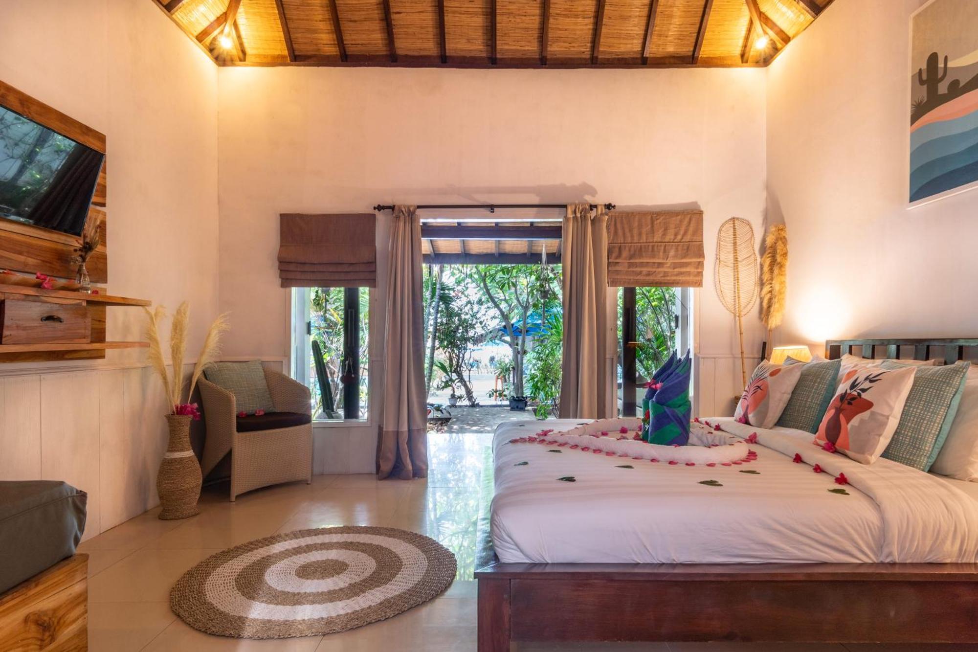 Bale Sampan Boutique Bungalows غيلي تراوانغان المظهر الخارجي الصورة