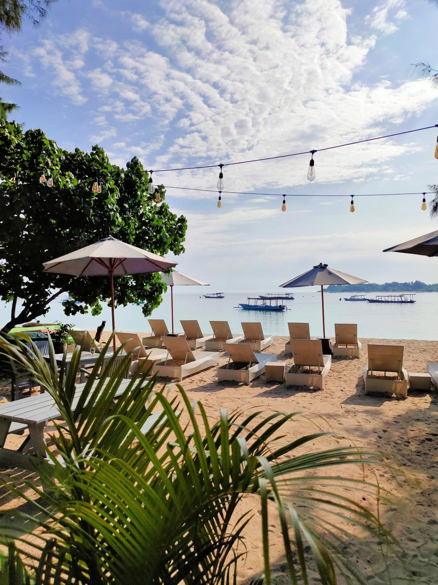 Bale Sampan Boutique Bungalows غيلي تراوانغان المظهر الخارجي الصورة