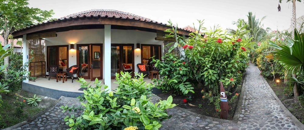 Bale Sampan Boutique Bungalows غيلي تراوانغان المظهر الخارجي الصورة