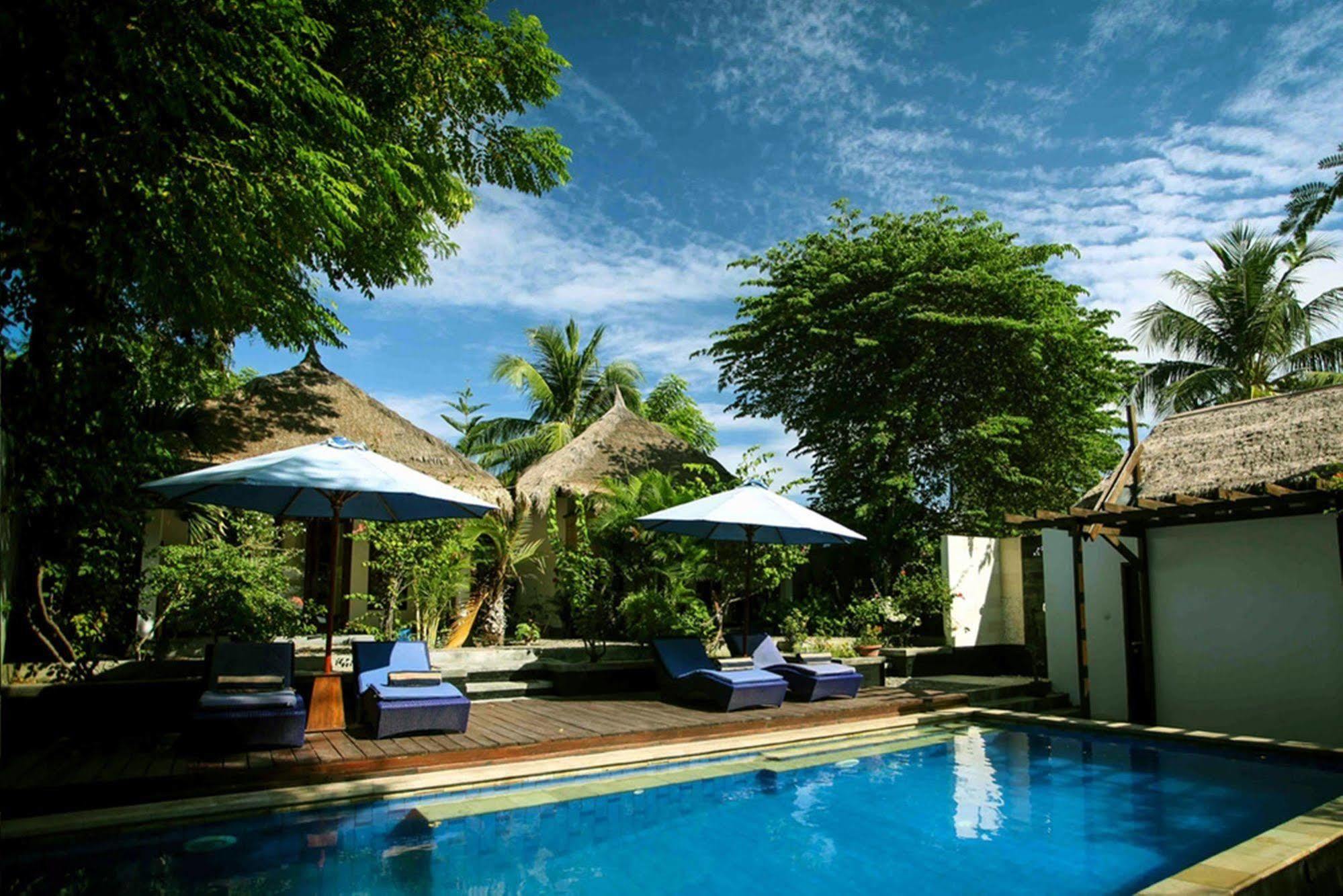 Bale Sampan Boutique Bungalows غيلي تراوانغان المظهر الخارجي الصورة
